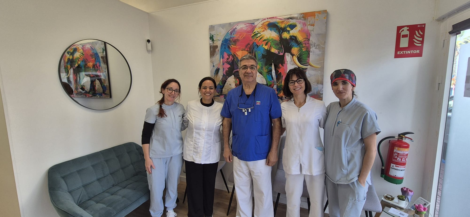 Equipo de Clínica Dentalife en Puerto de la Cruz